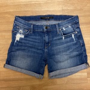 Joe's Jeans Blue Denim Shorts